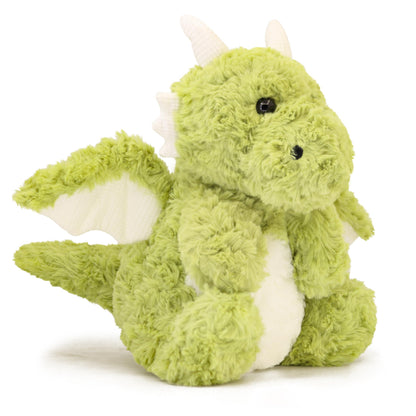 Soft Little Flying Dinosaur Stuffed Plush Pillow, Adorable Green Dragon Plush Toy and Birthday Presents for Kids, Adults and Collectors(Green/19.7in)