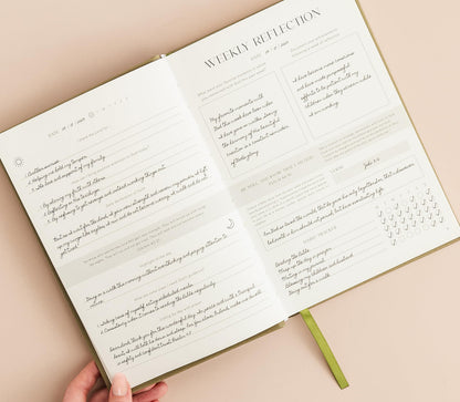 Heavenly Finds Daily Prayer Journal for Woman - 6 Months, Bible Journal with Weekly Scripture - Guided Bible Verse Mapping - Devotional with Prayer Exercises - Spiritual Gift for Woman
