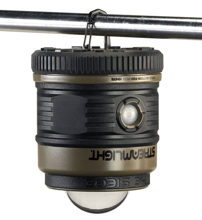 Streamlight 44931 Siege 540-Lumen Compact LED Camping Lantern with 360° Lighting for Power Outages, Hurricanes, and Emergencies, Coyote