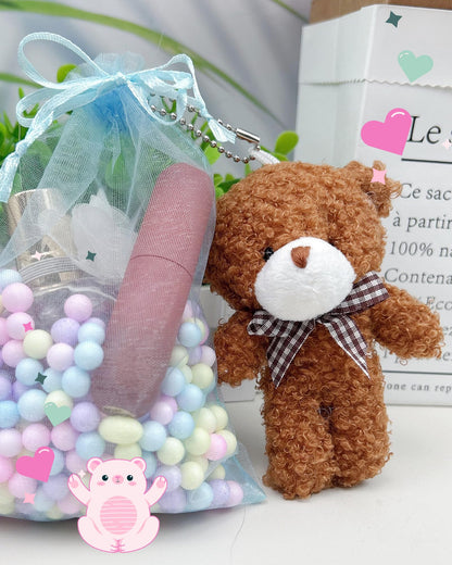 YJUBAOA 12 pcs Mini Stuffed Teddy Bears 4.7 Inch Small Plush Teddy Bears Bulk for DIY Keychain Birthday Christmas Party Favor (Classic-Dark Brown)
