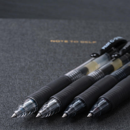 Pilot G2 Premium Gel Pens, Black Pens, Fine Point 0.7 mm, Tub of 48, Black