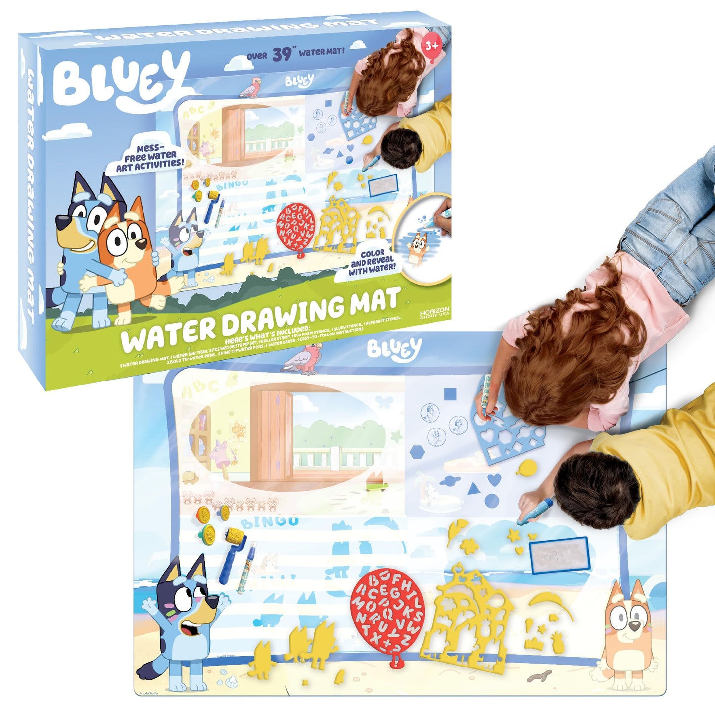 Bluey Water Mat