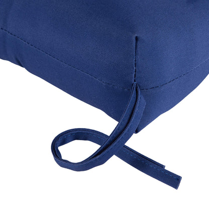 Greendale Home Fashions 44-inch Outdoor Swing/Bench Cushion, Blue