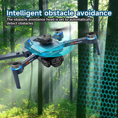 AXNEN Mini Drone with HD Camera, Upgraded Tablet LCD Screen, Professional Dron with Brushless Motors, 2 Batteries, Carrying Case, Foldable Quadcopter for Auto Return, Follow Me, Waypoints, for Beginners, Teens and Adults