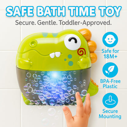 Bath Bubble Machine - Bathtub Bubble Machine Bath Toys | Bathtub Bubble Machine, Light Up Bubbles Maker for Bathtub - Bubbles Bath Maker with Lights and Music, BPA Free