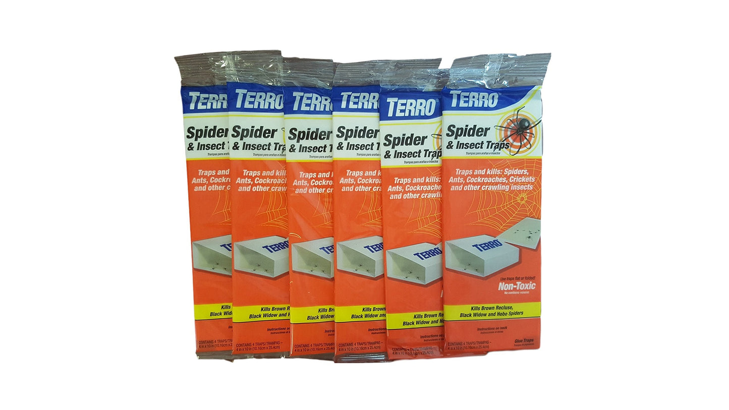 Terro Spider & Insect Traps 24ct. (4ct x 6pks)