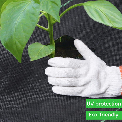 EXTRAEASY 6ft x 300 ft Garden Weed Barrier Landscape Fabric Heavy Duty,Weed Blocker Fabric, Geotextile Fabric Under Gravel,Garden Tarp to Prevent Weeds, Landscaping Fabric, Driveway Fabric