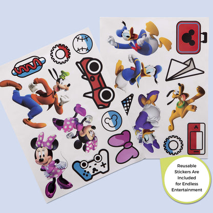 Delta Children Disney Mickey Mouse 6 Bin Design and Store Toy Organizer