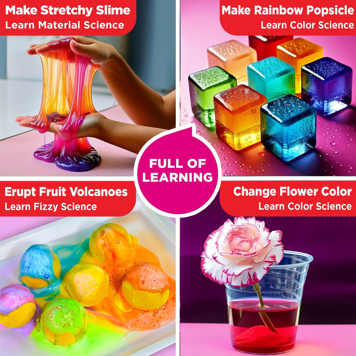 Doctor Jupiter Girls’ First Science Gift Set for Ages 4+ | Set of Girls' First Science Kit & Amazing Science Kit |Birthday Gift Ideas for 4-5-6-7-8 Year Olds |STEM Learning & Education Toys