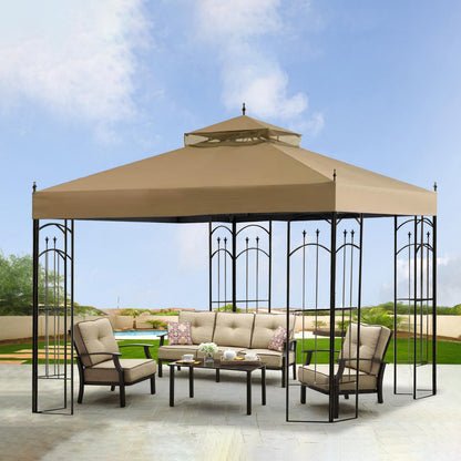 SCOCANOPY Gazebo Replacement Cover Top Fit for Winslow Gazebo (10X10 FT) Modle # L-GZ038PST-3A, (Beige)