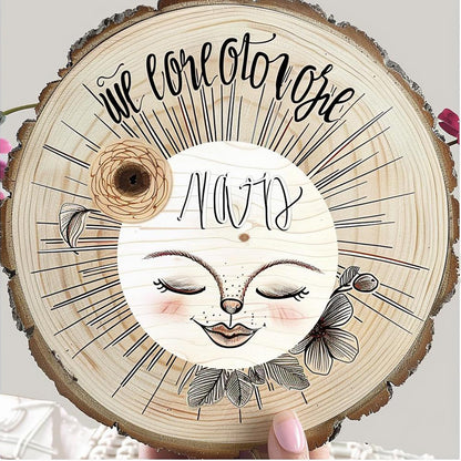 10 pcs Large Wood Slices for Centerpieces 9-10 inches Wood Rounds for Tables Decor Rustic Wood Circles for DIY Crafts and Wedding Decor Round Wooden Discs Wood Slice Ornaments