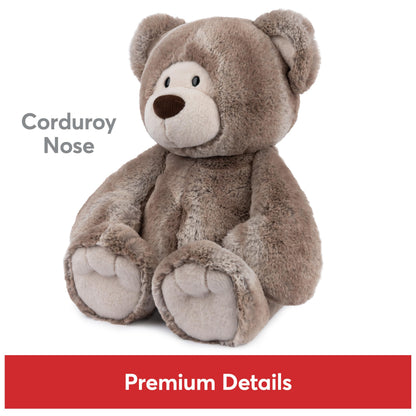 GUND Mukki Teddy Bear, Premium Stuffed Animal for Ages 1 and Up, Brown/Cream, 16”