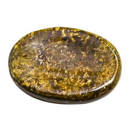 Amazing Gemstone Bronzite Worry Stone Crystals and Healing Stones - Stress Relief Gifts - Piedra Crystal Fidget for Meditation, Relaxation - Unique Stocking Stuffers and Birthday Gift
