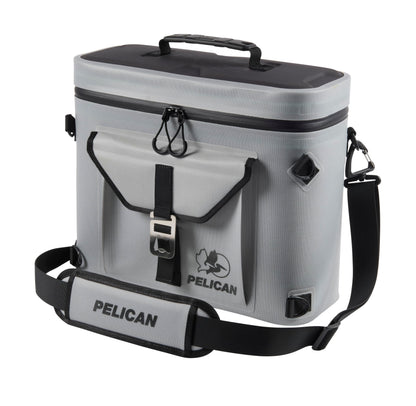 Pelican Cooler - Dayventure Carry Insulated Soft Cooler - Cooler Bag - Can Cooler (Light Gray)