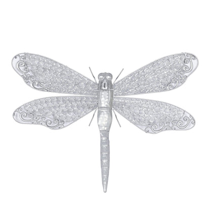 Deco 79 Metal Dragonfly Home Wall Decor Indoor Outdoor Wall Sculpture, Wall Art 25" x 1" x 16", Blue