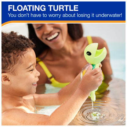 SwimWays Water Wheel Turtle, Kids Pool Accessories & Swimming Pool Toys, Turtle-Themed Water Toys for Kids Ages 2 & Up