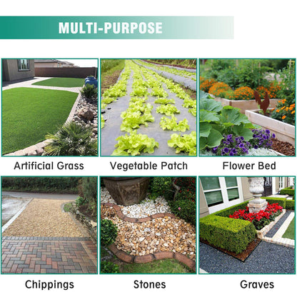 Snail 7ft x 100ft Weed Barrier Landscape Fabric Premium 5oz Pro Heavy Duty Ground Cover Anti-Weed Gardening Mat High Permeability Easy Setup Commercial Outdoor Weed Mat