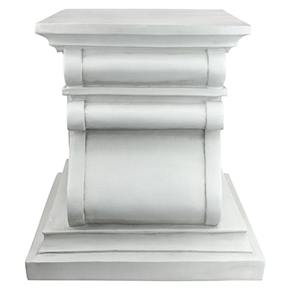 Design Toscano NG314100 Statuary Garden Base Riser, Large, Classic Plinth