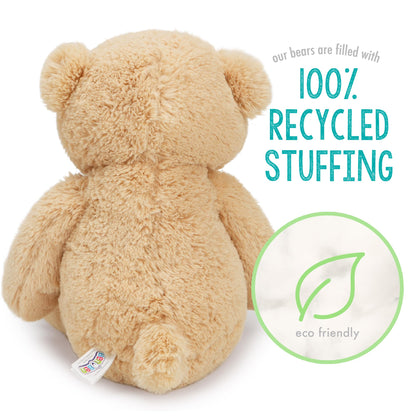 BenBen Teddy Bear Stuffed Animal, 18 inch Brown Stuffed Teddy Bear Plush Toy, Soft Plushies Gifts for Baby Shower, Easter Decorations