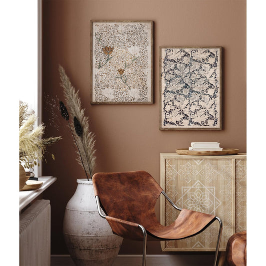 Vintage Botanical Wall Art Prints Set of 2 Antique Sketch Wall Art Decor Neutral Flower Canvas Wall Art Floral Pictures Farmhouse Painting Vintage Floral Artwork for Room Bedroom 24x36 Inch Unframed