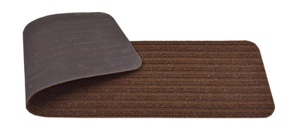 Stair Treads Collection Indoor Skid Slip Resistant Carpet Stair Tread Treads (7 inch x 24 inch) (Brown, Set of 13)