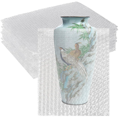 Bubble Out Bag 16x20 Inch, 16 Pack Clear Bubble Pouches Wrap bags for Packaging, Double Walled Shockproof Bubble Cushioning Wrap Bag for Packing, Storage and Moving Supplies for Dishes