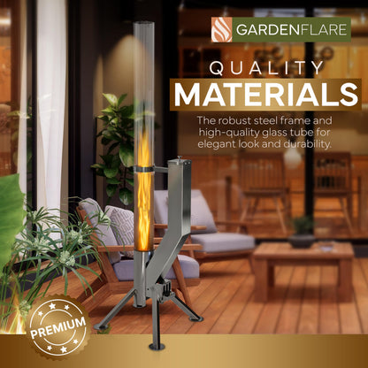 Gardenflare GARDENFLARE Stainless Steel Pellet Stove