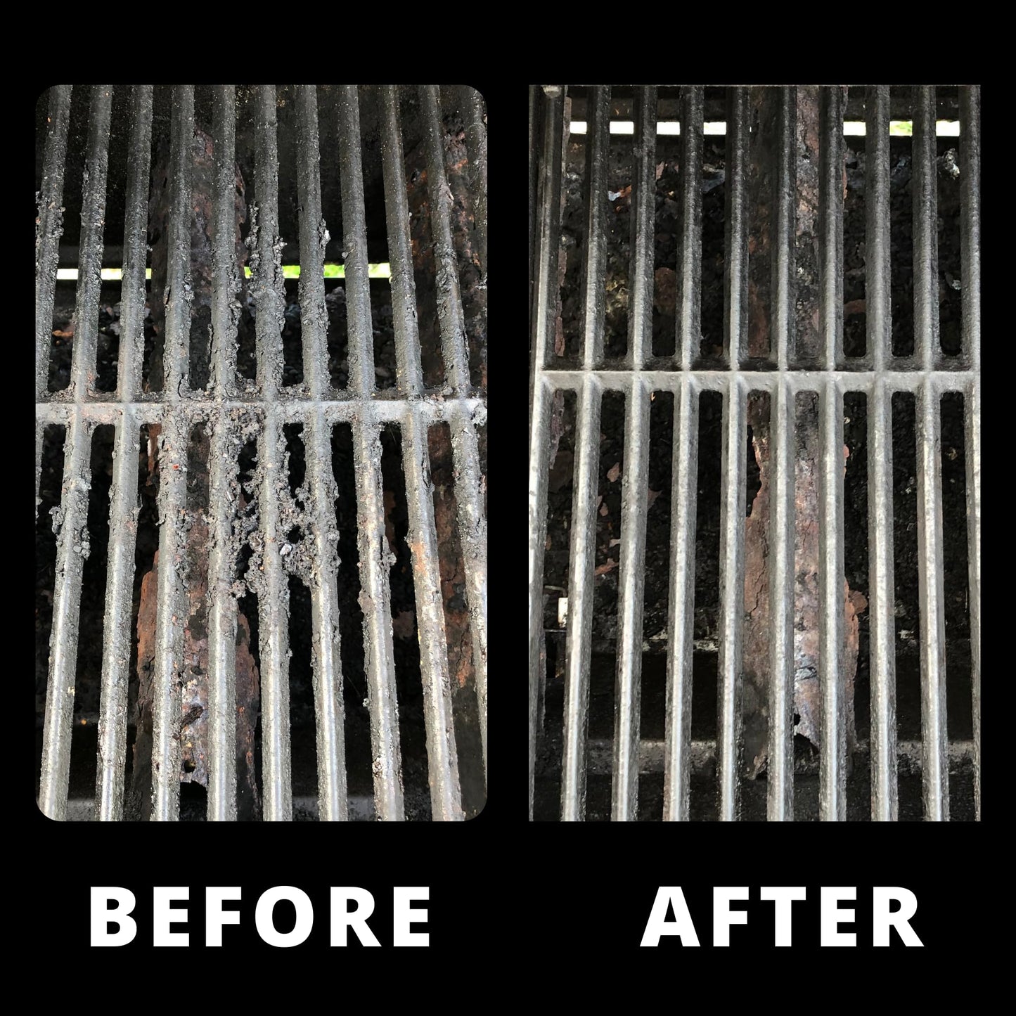 Grill Rescue BBQ Replaceable Cleaning Head, Bristle Free - Durable and Unique Grill Tools for Cast Iron or Stainless-Steel Grates, Barbecue Cleaner (Replaceable Head)