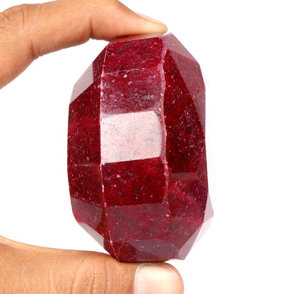 GEMHUB Natural Red Ruby 2028.5 Ct Oval SI1 Clarity Huge Grade Ruby, Collectible Gemstone