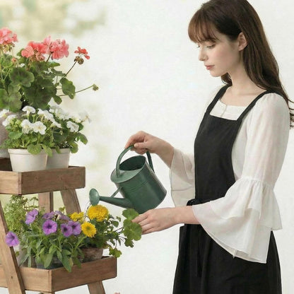 Yipruodhjkw Aprons For Women With Pockets, Suitable For Gardening Work, Kitchen Chef Apron Cooking