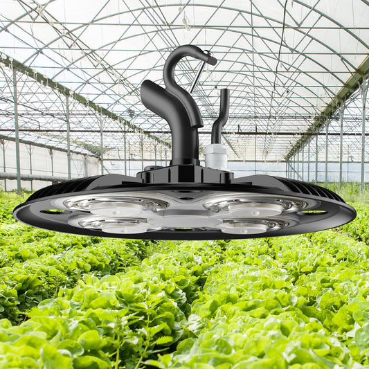 SANSI 120W LED Grow Light, Full Spectrum 4000K Daylight Plant Light, IP54 Waterproof 50,000 Hours Lifespan 9,200LM High PPFD Grow Lamp for Indoor