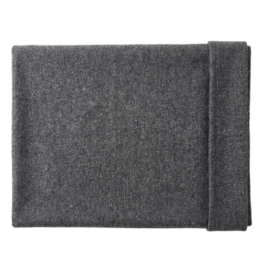 Kemp USA Emergency Relief Blanket Gray 60 x 84 Inch Multipurpose Disaster Preparedness Blanket Cotton Acrylic Polyester Blend Survival Emergency Supply Gear