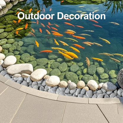 Rahato 20 lbs Rocks for Outdoor Landscaping, 2"-3" Aquarium Rocks for Fish Tank, Natural Decorative Garden Stone for Plants, Flower Pots, Vase, Walkways, Yard