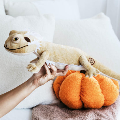 The Petting Zoo Bearded Dragon Stuffed Animal, Gifts for Kids, Wild Onez Zoo Animals, Bearded Dragon Plush Toy 24 inches