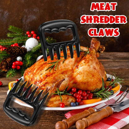 ROMANTICIST 27pcs Heavy Duty Grilling Gifts for Men Dad Fathers Day, Extra Thick BBQ Accessories Tools Set, Stainless Steel Grill Utensils Kit with Meat Claws,Canvas Bag for Outdoor Camping Brown