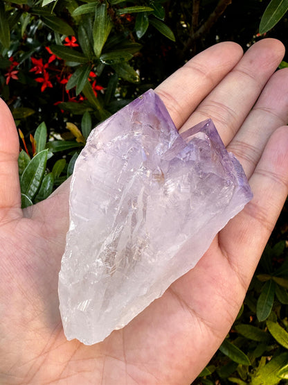 GAF TREASURES XL Raw Amethyst Point 3-4"- Natural Amethyst Healing Stone for Meditation, Energy Work & Home Decor (0.5-1 lb)