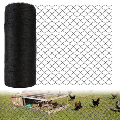 50x100ft Bird Netting for Chicken Coop 1 inch Mesh Heavy Duty Chicken Netting Animal Barrier, Poultry Netting Roof Cover for Chicken Run, Bird Net for Fruit Tree Against Birds Squirrels Rabbits
