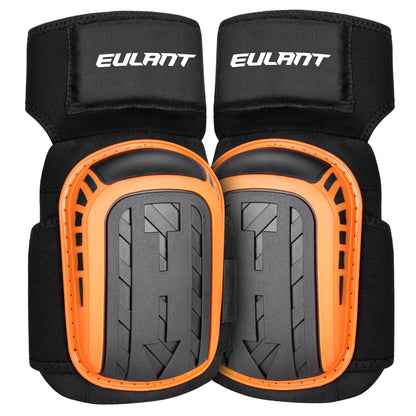 EULANT Construction Knee Pads for Work-Heavy Duty Support Anti-slip Foam Knee Pads for Construction Gardening Flooring Strong Stretchable Straps