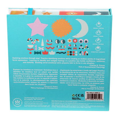 Manhattan Toy On-the-Go Making Faces 44-Piece Magnetic Travel Activity Toy for Kids 3 Years and Up