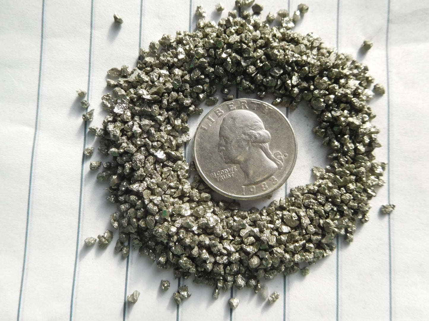 Rise Perspective Pyrite - Just Above 2mm no Powder - 100% Pyrite Life+Love! Grounding Abundance Prosperity! ja2(10 Pounds)