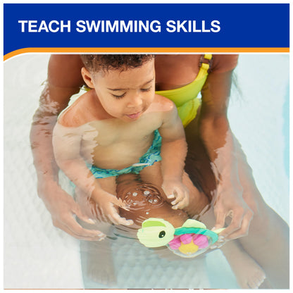 SwimWays Water Wheel Turtle, Kids Pool Accessories & Swimming Pool Toys, Turtle-Themed Water Toys for Kids Ages 2 & Up