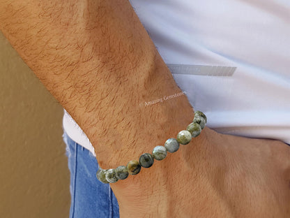 Amazing Gemstone Labradorite Bracelet for Women - Chakra Mens Bracelet Protection Crystals and Healing Stones - Blessing Bracelet Spiritual Meditation Gift Christmas Stocking Stuffers