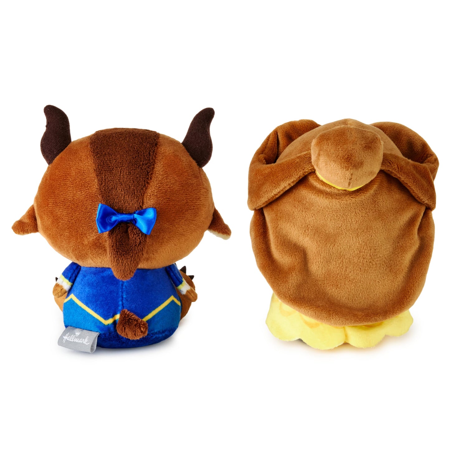 Hallmark Disney Beauty and The Beast Better Together Magnetic Plush Toy with Sound, Set of 2 (Belle and Beast) 5.25", Gift for Kids, Teens, Fans, Collectors