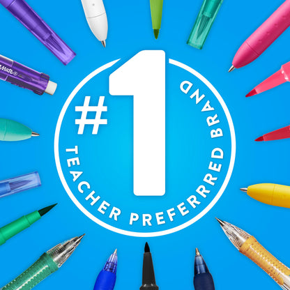 Paper Mate Flair Felt Tip Pens, Medium Point (0.7mm), 24 Count - Back to School, Teacher Supplies, Arts & Crafts