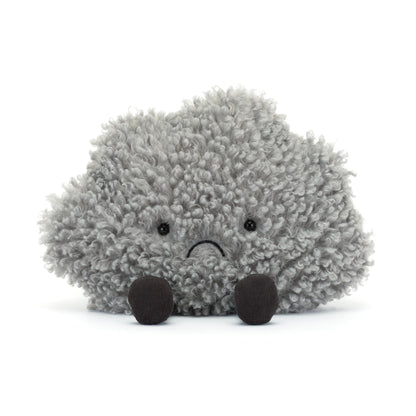 Jellycat Amuseables Storm Cloud Stuffed Toy, 10 inches - Cloud Plush - Fun Gift Idea