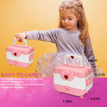Kids Makeup Sets for Girls - Kids Makeup Sets for Girls 5-8, Maquillaje para Niñas, Play Make Up Kit, Best Toys for Little Girl,Princess Toddler Kid Stuff, Ages3456789 10 Year Old Girl Birthday Gifts