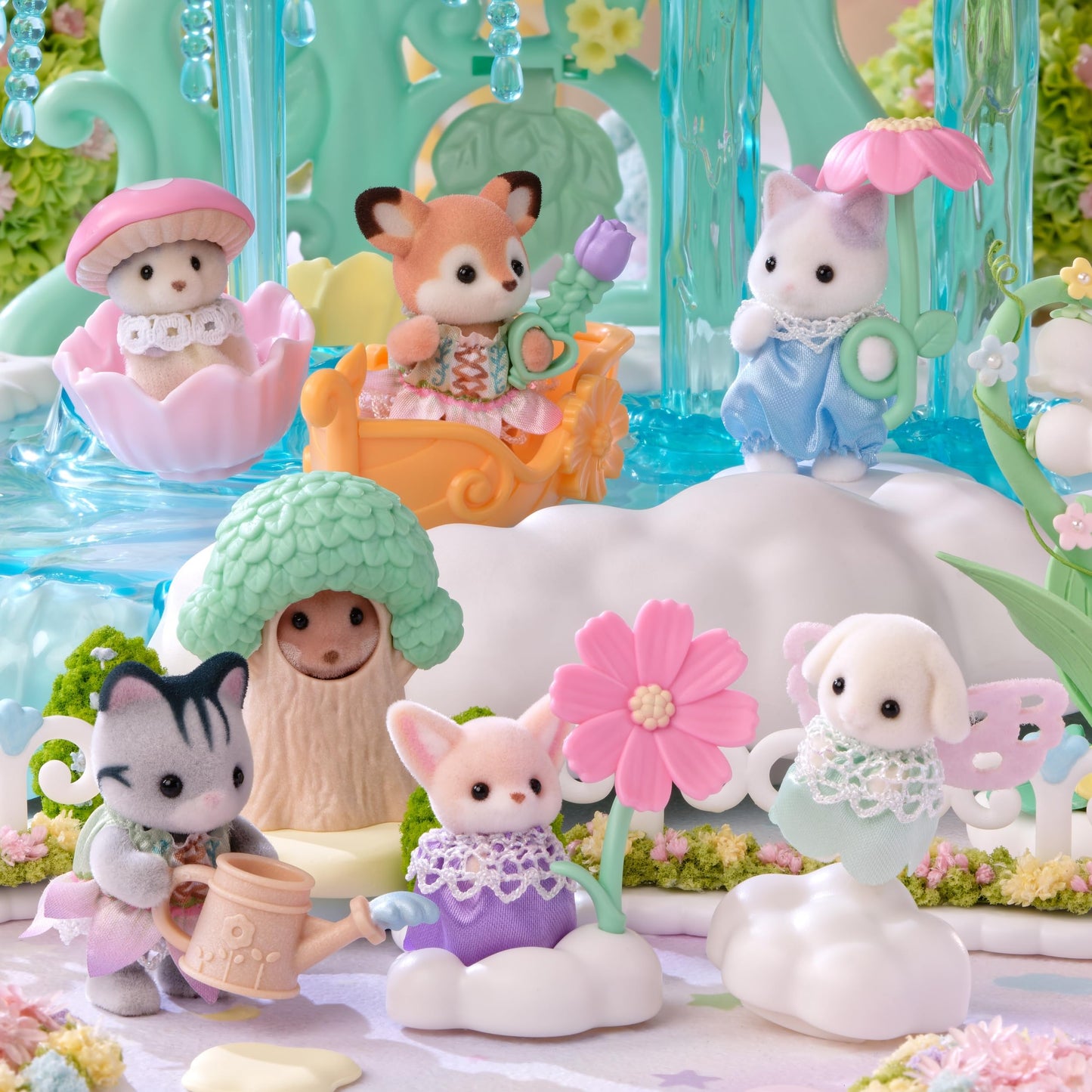 Calico Critters - Blooming Baby Series Blind Bag – Mystery Collectible Figure for Kids, Surprise Mini Animal Toy - Contains One Figure per Bag, Ages 3+