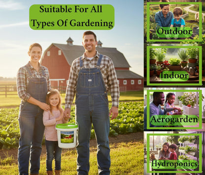 B&KM Farms 20,000+ Survival Seed Kit 5+ Year Supply. 30 Fruit & Vegetable Non-GMO Heirloom Seeds for Planting a Home Garden. Secure Emergency Weather-Proof Bucket
