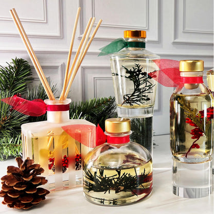 LOVSPA Reed Diffuser Set, Escape Beach Getaway Scented Oil Diffuser with Sticks, Home Fragrance Accessories for Bathroom Shelf Decor, Aroma Diffusers for Home or Office Desk, USA Made