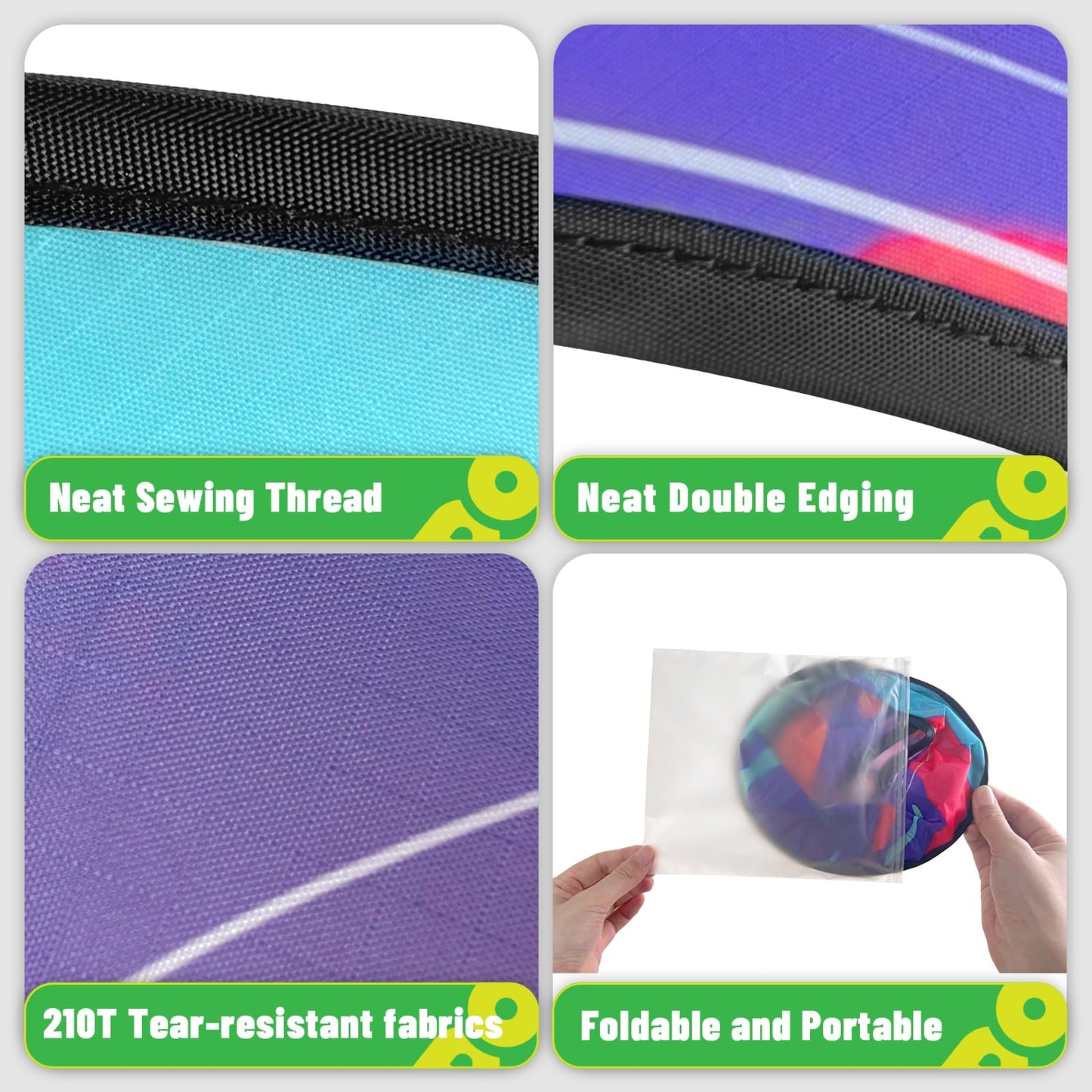 Doinfly【3-Pack Professional Flying Toys - Ultra-Stable & Long Distance Sport Flying Equipment for Outdoor Games, Pool, Beach, Backyard Fun | Adults & Kids Family Toy (Gradient Series)